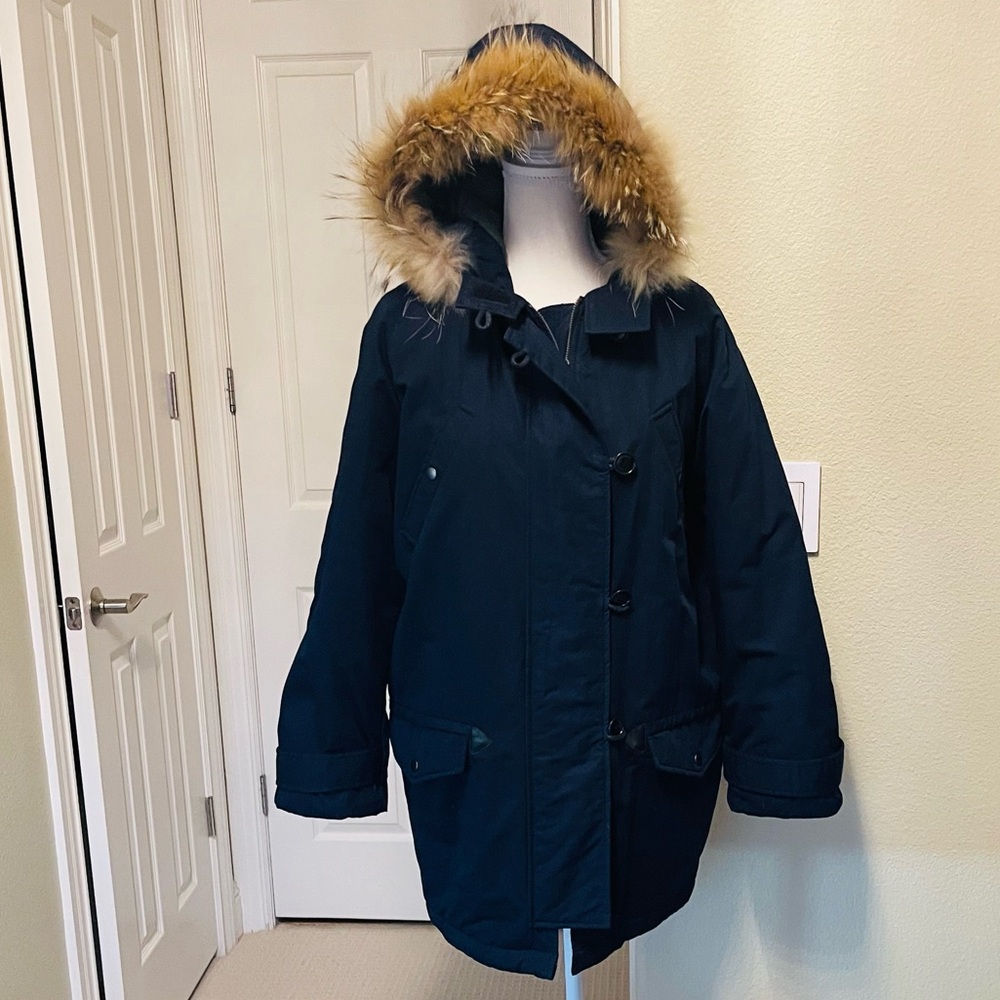Isabel Marant Etoile fur trim hooded puffer coat